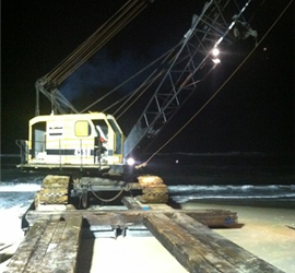beach crane